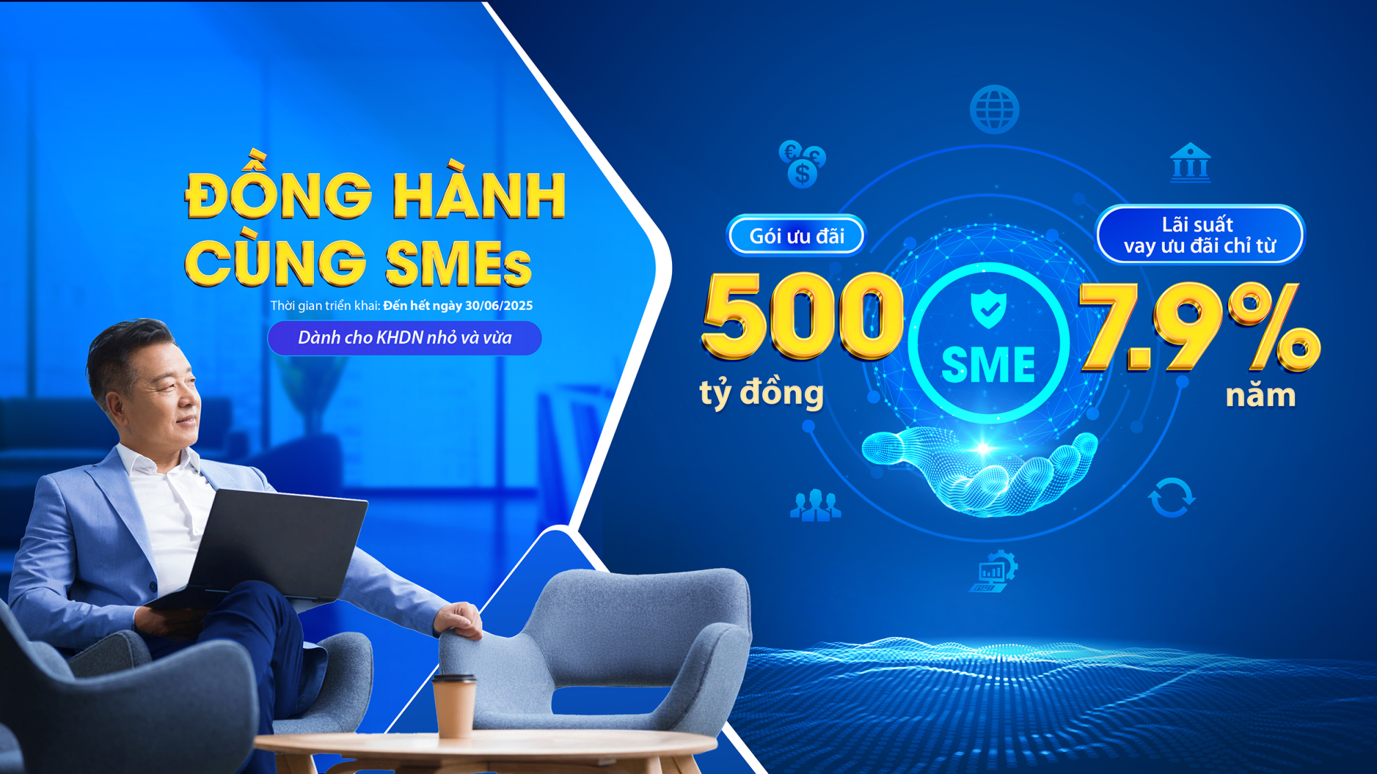 VIETABANK TRIỂN KHAI GÓI ƯU ĐÃI 500 TỶ ĐỒNG – ĐỒNG HÀNH CÙNG DOANH NGHIỆP VỪA VÀ NHỎ
